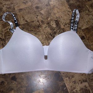 Grey pushup bra women's size L